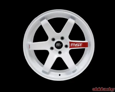 MST Red Spoke Sticker for MT01 17 Inch Wheel - 01-17-Sticker-RED