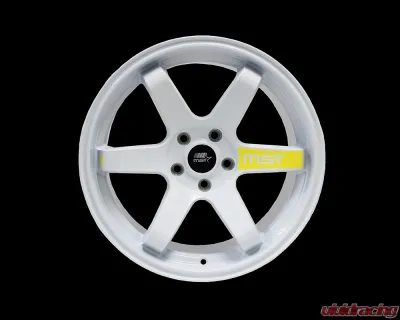 MST Yellow Spoke Sticker for MT01 17 Inch Wheel - 01-17-Sticker-Yellow