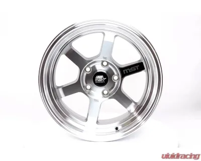 MST Black Spoke Sticker for Time Attack 17 Inch Wheel - 01T-17-Sticker-BLK