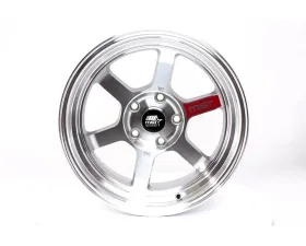 MST Red Spoke Sticker for Time Attack 17 Inch Wheel