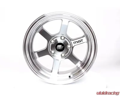 MST White Spoke Sticker for Time Attack 17 Inch Wheel - 01T-17-Sticker-WHT