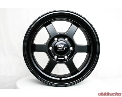 MST Time Attack Truck Series Wheel 17x8.5 6X139.7 -12mm Matte Black - 01T-78583-N12-MBK