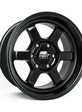 MST Time Attack Truck Series Wheel 17x8.5 6X139.7 -12mm Matte Black                                     - 01T-78583-N12-MBK - Image 2