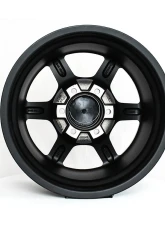 MST Time Attack Truck Series Wheel 17x8.5 6X139.7 -12mm Matte Black                                     - 01T-78583-N12-MBK - Image 4