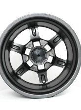 MST Time Attack Truck Series Wheel 17x8.5 6X139.7 -12mm Matte Gunmetal                                     - 01T-78583-N12-MGM - Image 4