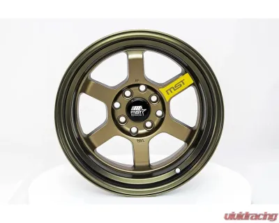 MST Yellow Spoke Sticker for Time Attack 15 | 16 Inch Wheel - 01T-Sticker-Yellow