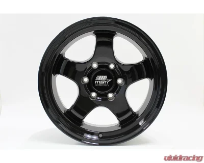 MST MT07 Truck Series Wheel 17x8.5 6X139.7 -10mm Glossy Black - 07T-78583-N10-BLK