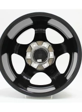 MST MT07 Truck Series Wheel 17x8.5 6X139.7 -10mm Glossy Black                                     - 07T-78583-N10-BLK - Image 4