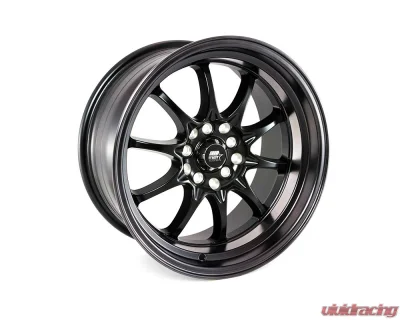 MST MT11 Series Wheel 16x8.0 5x100/5x114.3 15mm Matte Black w/ Matte Black Lip - 11-6817-15-MBBL