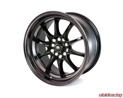 MST MT11 Series Wheel 16x8.0 5x100/5x114.3 15mm Matte Black w/ Matte Black Lip - 11-6817-15-MBBL