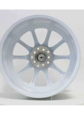 MST MT11 Series Wheel 17x9.0 5x100/5x114.3 20mm White w/ Machined Lip                                     - 11-7917-20-WHTL - Image 4