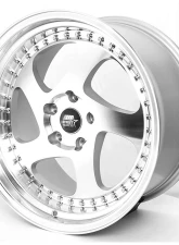 MST MT15 Series Wheel 18x9.5 5x114.3 35mm Silver w/ Machined Face                                     - 15-89565-35-SILF - Image 3