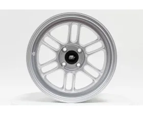 MST Suzuka Series Flow Formed Wheel 15x7.0 4X100 33mm Glossy Silver