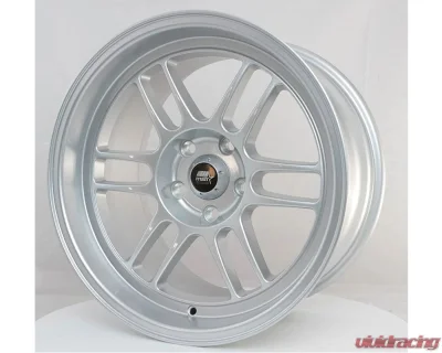 MST Suzuka Series Wheel 17x9.5 5x114.3 20mm Space Silver - 19-79565-20-SIL