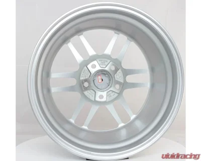 MST Suzuka Series Wheel 17x9.5 5x114.3 20mm Space Silver - 19-79565-20-SIL