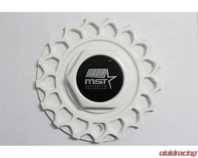 MST Wheels MT13 White Center Cap - 247L169-White-1