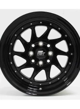 MST MT28 Series Wheel 15x8.0 4x100/4x114.3 20mm Glossy Black                                     - 28-5816-20-BLK - Image 4