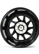 MST MT28 Series Wheel 15x8.0 4x100/4x114.3 20mm Black / Machined Lip                                     - 28-5816-20-BLKL - Image 4