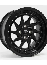 MST MT28 Series Wheel 15x8.0 4x100/4x114.3 20mm Glossy Black                                     - 28-5816-20-BLK - Image 2