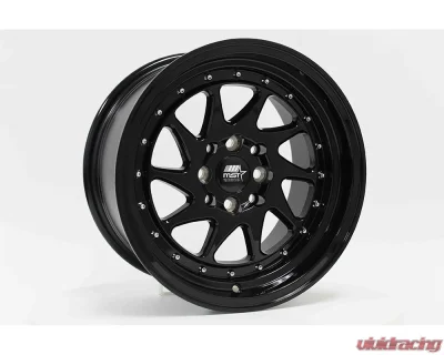 MST MT28 Series Wheel 15x8.0 4x100/4x114.3 20mm Glossy Black - 28-5816-20-BLK