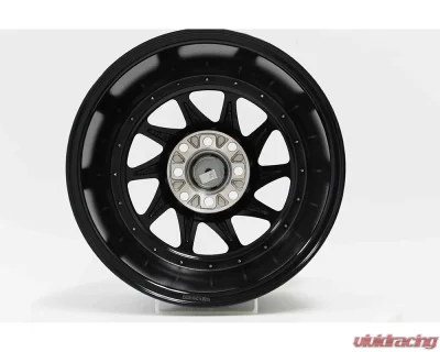 MST MT28 Series Wheel 15x8.0 4x100/4x114.3 20mm Glossy Black - 28-5816-20-BLK