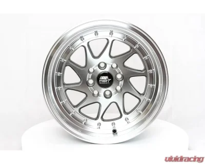 MST MT28 Series Wheel 15x8.0 4x100/4x114.3 20mm Gunmetal w/ Machined Face - 28-5816-20-GNMF