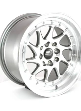 MST MT28 Series Wheel 15x8.0 4x100/4x114.3 20mm Gunmetal w/ Machined Face                                     - 28-5816-20-GNMF - Image 2