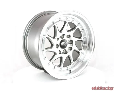 MST MT28 Series Wheel 15x8.0 4x100/4x114.3 20mm Gunmetal w/ Machined Face - 28-5816-20-GNMF