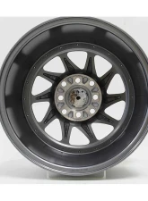 MST MT28 Series Wheel 15x8.0 4x100/4x114.3 20mm Gunmetal w/ Machined Lip                                     - 28-5816-20-GNML - Image 4