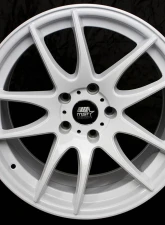 MST MT30 Series Wheel 17x9.0 5x114.3 30mm Full Glossy White                                     - 30-7965-30-WHT - Image 4