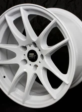 MST MT30 Series Wheel 17x9.0 5x114.3 30mm Full Glossy White                                     - 30-7965-30-WHT - Image 3