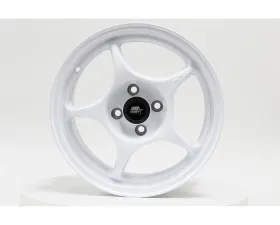 MST MT46 Series Flow Formed Wheel 15x7.0 4X100 35mm Glossy White