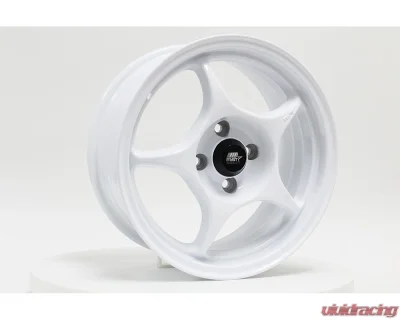 MST MT46 Series Flow Formed Wheel 15x7.0 4X100 35mm Glossy White - 46-5749-35-WHT