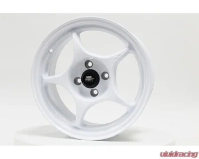 MST MT46 Series Flow Formed Wheel 15x7.0 4X100 35mm Glossy White - 46-5749-35-WHT