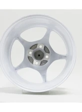 MST MT46 Series Flow Formed Wheel 15x7.0 4X100 35mm Glossy White                                     - 46-5749-35-WHT - Image 4