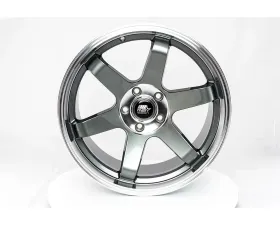 MST MT01 Series Wheel 18x9.5 5x114.3 35mm Gunmetal w/ Machined Lip