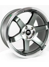 MST MT01 Series Wheel 18x9.5 5x114.3 35mm Gunmetal w/ Machined Lip                                     - 01-89565-35-GNML - Image 2