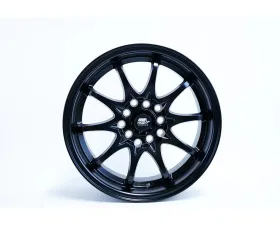 MST MT04 Series Wheel 15x7.0 4X100 35mm Matte Black