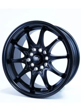 MST MT04 Series Wheel 15x7.0 4X100 35mm Matte Black                                     - 04-5749-35-MBK - Image 3