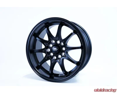 MST MT04 Series Wheel 15x7.0 5x100/5x114.3 35mm Matte Black - 04-5717-35-MBK