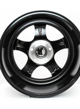 MST MT07 Series Wheel 17x9.0 5x114.3 +20mm Black w/ Machined Lip Gold Rivets                                     - 07-7965-20-BKGL - Image 4