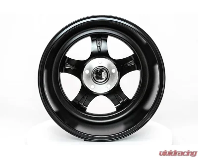 MST MT07 Series Wheel 17x9.0 5x114.3 +20mm Black w/ Machined Lip Gold Rivets - 07-7965-20-BKGL