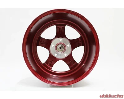 MST MT07 Series Wheel 18x9.5 5x114.3 +20mm Candy Red w/ Machined Lip - 07-89565-20-REDL