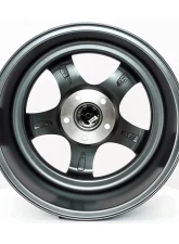 MST MT07 Series Wheel 18x8.5 5x114.3 +20mm Gunmetal w/ Machined Lip                                     - 07-88565-20-GNML - Image 4