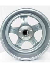 MST MT07 Series Wheel 17x9.0 5x114.3 +20mm Silver w/ Machined Lip                                     - 07-7965-20-SILL - Image 4