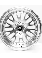 MST MT10 Series Wheel 15x7.0 5x100/5x114.3 20mm Silver w/ Machined Face                                     - 10-5717-20-SILF - Image 4