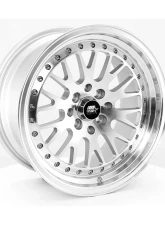 MST MT10 Series Wheel 15x8.0 4x100/4x114.3 25mm Silver w/ Machined Face                                     - 10-5816-25-SILF - Image 2