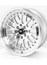 MST MT10 Series Wheel 15x8.0 4x100/4x114.3 25mm Silver w/ Machined Face                                     - 10-5816-25-SILF - Image 3