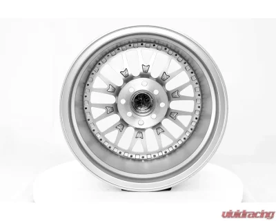 MST MT10 Series Wheel 16x8.0 4x100/4x114.3 20mm Silver w/ Machined Face - 10-6816-20-SILF