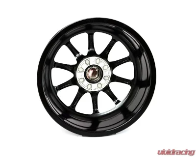 MST MT11 Series Wheel 17x9.0 5x100/5x114.3 20mm Black w/ Machine Lip - 11-7917-20-BLKL